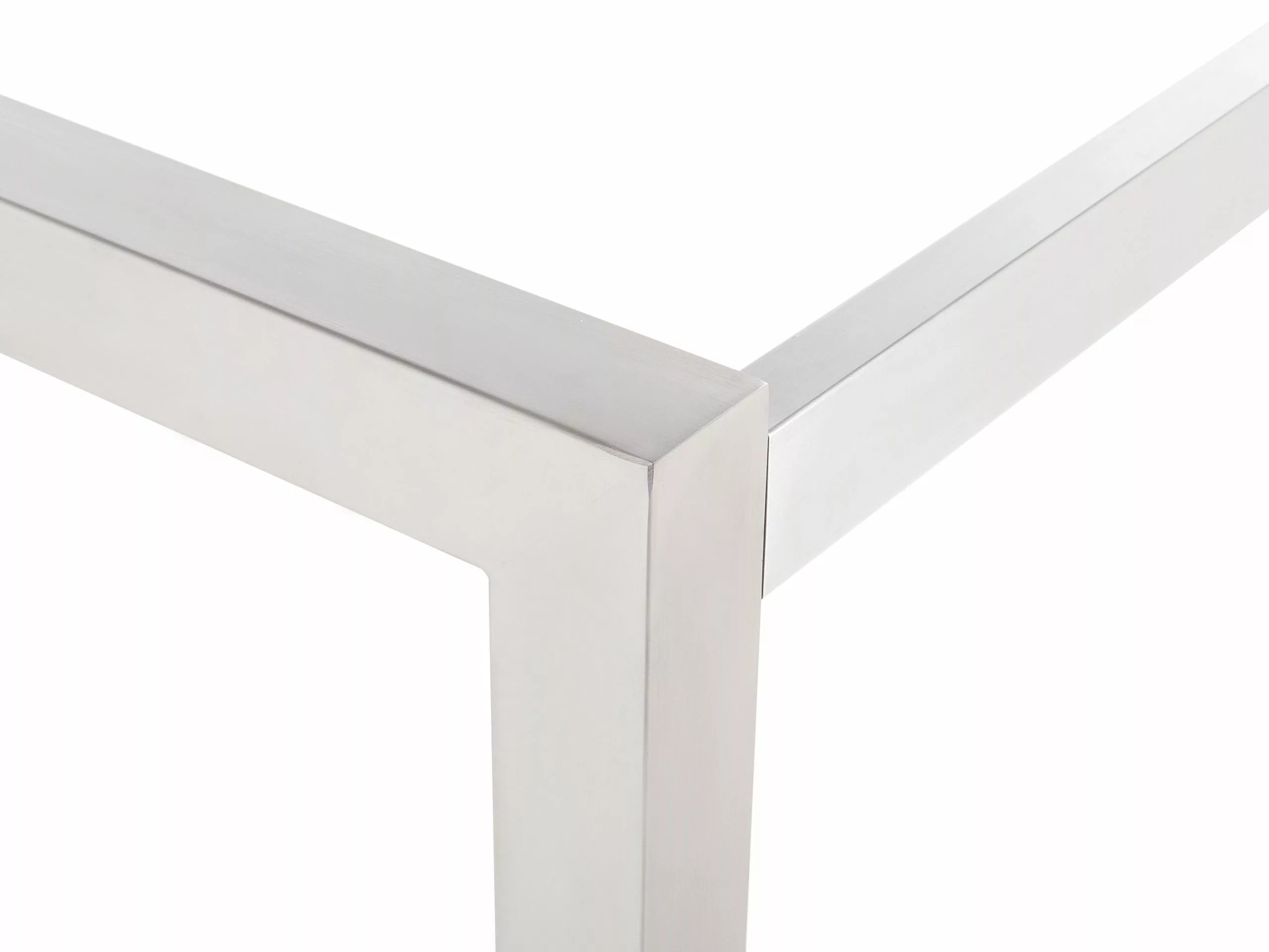 Beliani 8-istuttava Ulkoruokailuryhmä Poltettu Graniittitaso Tekstiilituolit Musta/harmaa GROSSETO - Image 9