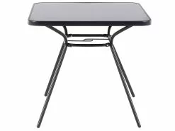 Beliani Teräksinen Puutarhapöytä LIVO -Beliani-myymälä undef src sa picid 679070 type whitesh image