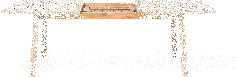 Beliani Puutarhapöytä Jatkettava Vaalea Akasiapuu 180/240 X 100 Cm CESANA 9 Beliani Puutarhapöytä Jatkettava Vaalea Akasiapuu 180/240 X 100 Cm CESANA - Image 8