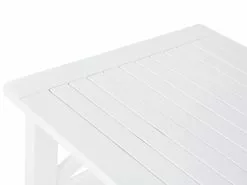 Beliani Puutarhapöytä Akasiapuu Valkoinen 100 Cm BALTIC 19 Beliani Puutarhapöytä Akasiapuu Valkoinen 100 Cm BALTIC -Beliani-myymälä undef src sa picid 701294 type whitesh image