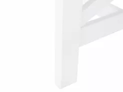 Beliani Puutarhapöytä Akasiapuu Valkoinen 100 Cm BALTIC 20 Beliani Puutarhapöytä Akasiapuu Valkoinen 100 Cm BALTIC -Beliani-myymälä undef src sa picid 701297 type whitesh image