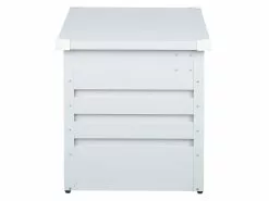 Beliani Pehmustelaatikko Teräksinen Vaaleanharmaa 132x62 Cm CEBROSA -Beliani-myymälä undef src sa picid 717704 type whitesh image