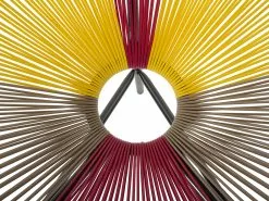 Beliani Narutuoli Polyrottinki Monivärinen Keltainen ACAPULCO -Beliani-myymälä undef src sa picid 718134 type whitesh image