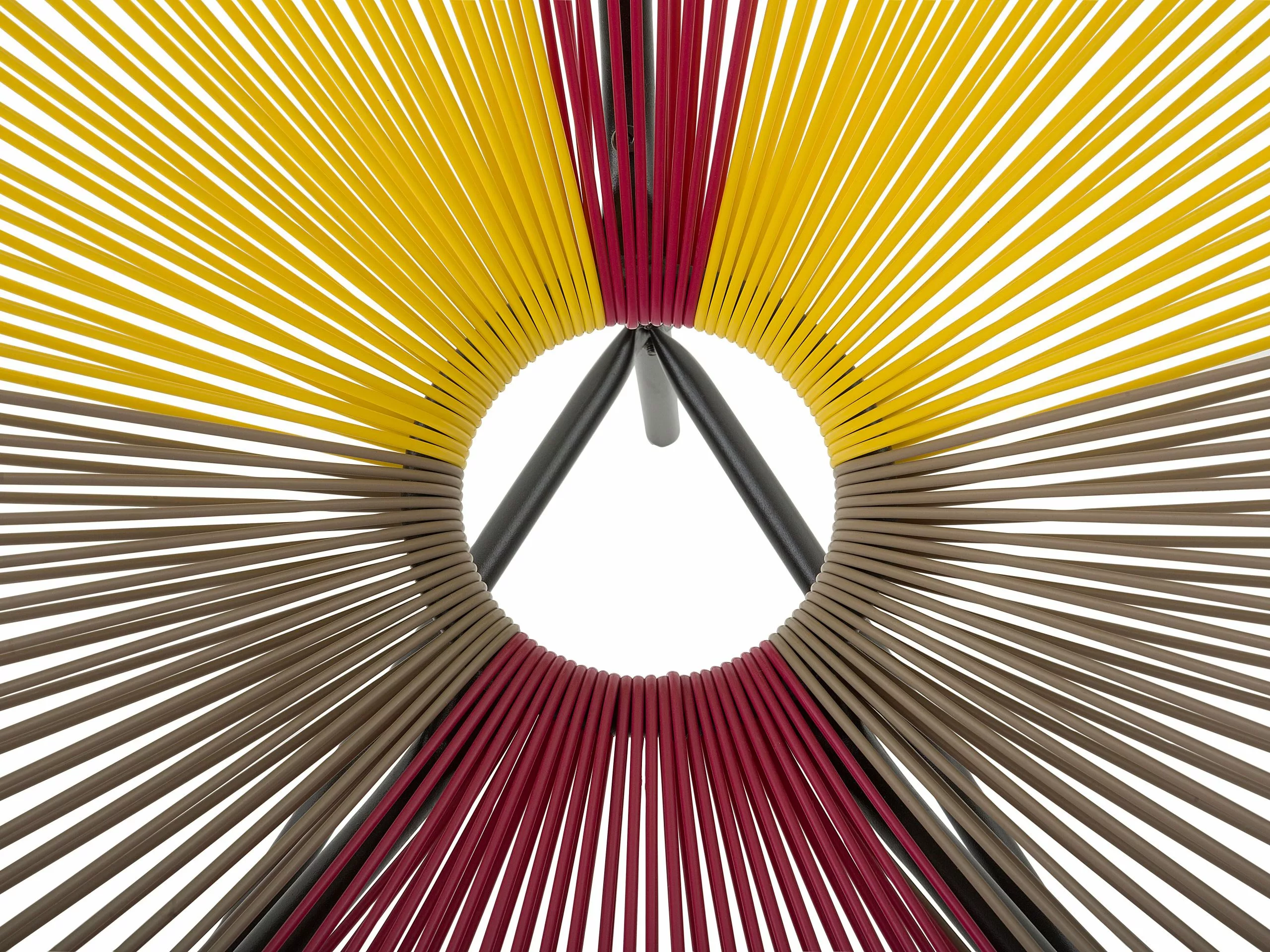 Beliani Narutuoli Polyrottinki Monivärinen Keltainen ACAPULCO - Image 10