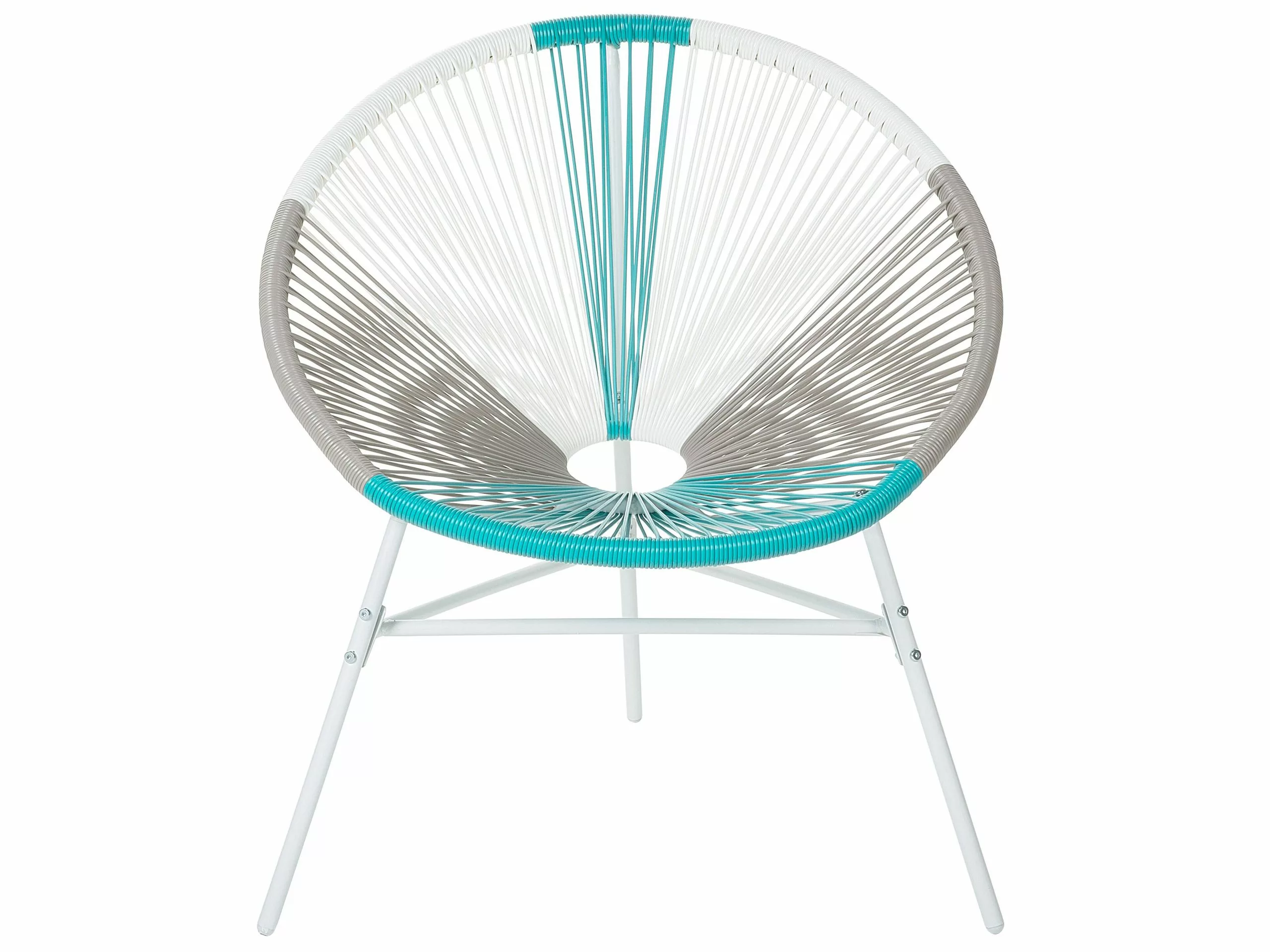 Beliani Narutuoli Polyrottinki Monivärinen Valkoinen ACAPULCO - Image 5