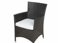 Beliani Puutarhatuoli Polyrottinki Tummanruskea 2 Kpl ITALY -Beliani-myymälä undef src sa picid 727411 type whitesh image