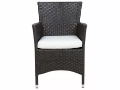 Beliani 8-istuttava Ulkoruokailuryhmä Polyrottinki Tummanruskea ITALY -Beliani-myymälä undef src sa picid 727458 type whitesh image