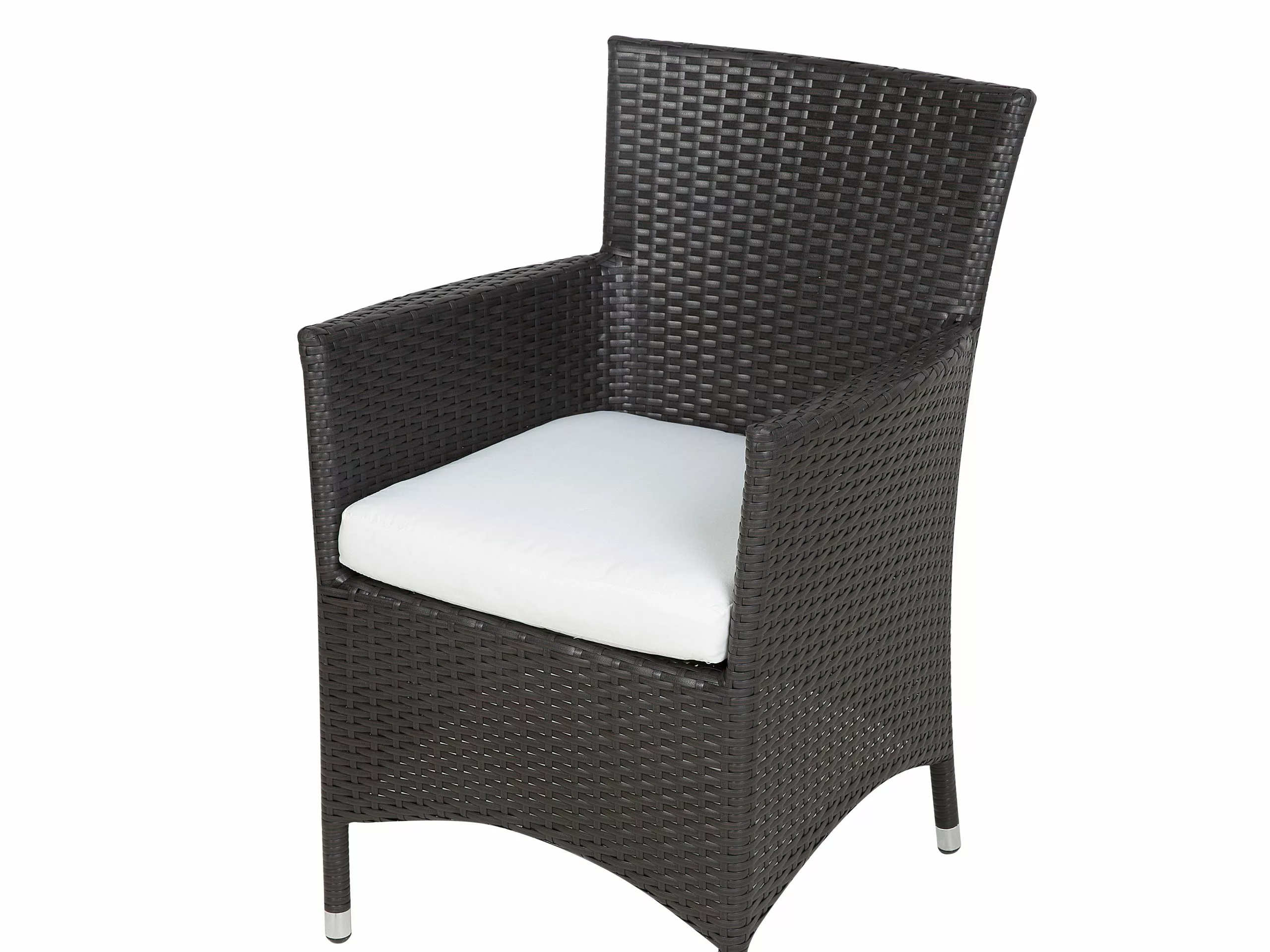 Beliani 8-istuttava Ulkoruokailuryhmä Polyrottinki Tummanruskea ITALY - Image 7