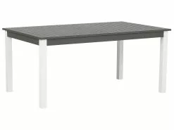 Beliani Puutarhapöytä Jatkettava Alumiini Harmaa/valkoinen 168/248 Cm PANCOLE 17 Beliani Puutarhapöytä Jatkettava Alumiini Harmaa/valkoinen 168/248 Cm PANCOLE -Beliani-myymälä undef src sa picid 738997 type whitesh image