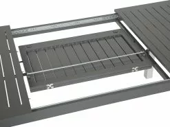 Beliani Puutarhapöytä Jatkettava Alumiini Harmaa/valkoinen 168/248 Cm PANCOLE 21 Beliani Puutarhapöytä Jatkettava Alumiini Harmaa/valkoinen 168/248 Cm PANCOLE -Beliani-myymälä undef src sa picid 738999 type whitesh image