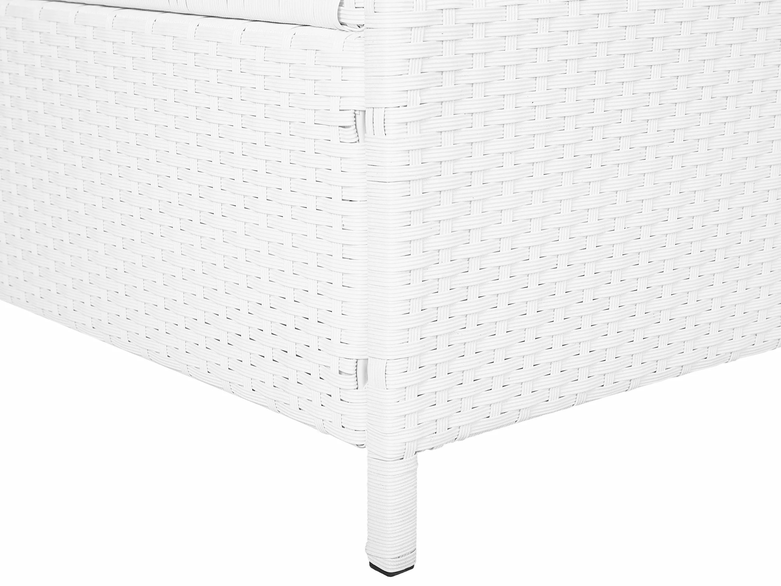 Beliani Aurinkotuoli Valkoinen TURIN II 9 Beliani Aurinkotuoli Valkoinen TURIN II - Image 7