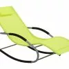 Beliani Limenvihreä Aurinkotuoli CARANO