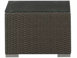 Beliani 8-istuttava Ulkosohvaryhmä Polyrottinki Ruskeanharmaa MAESTRO II -Beliani-myymälä undef src sa picid 765218 type whitesh image