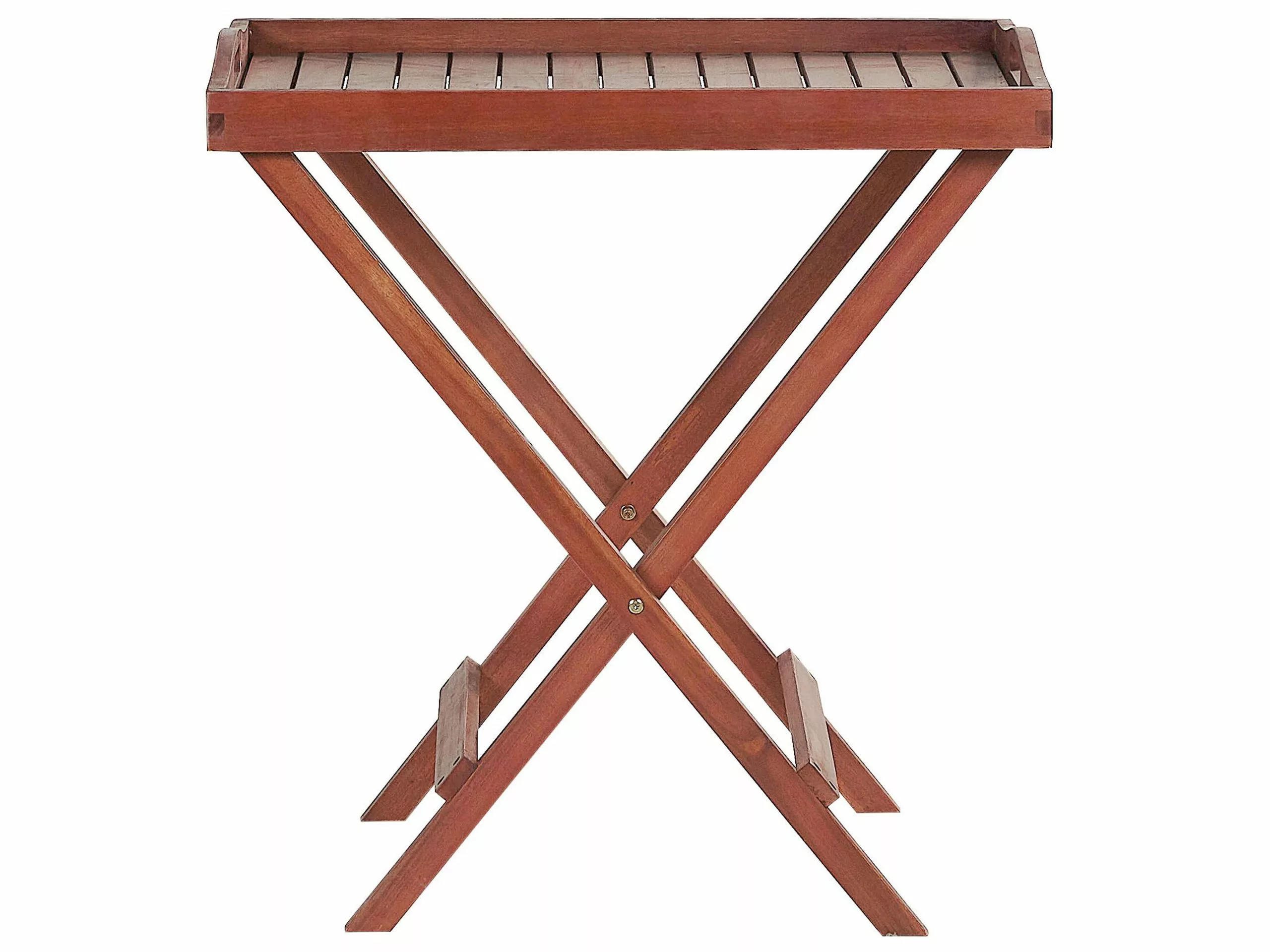 Beliani Sivupöytä Tumma Akasiapuu TOSCANA - Image 5