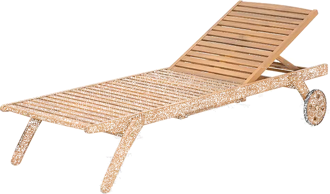 Beliani Aurinkotuoli Pehmusteilla Hiekanbeige CESANA 5 Beliani Aurinkotuoli Pehmusteilla Hiekanbeige CESANA - Image 3