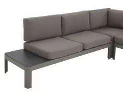 Beliani 5-istuttava Ulkosohvaryhmä Alumiini Harmaa FERENTINO -Beliani-myymälä undef src sa picid 777829 type whitesh image