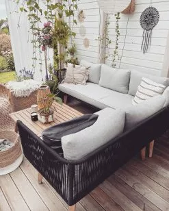 Beliani 5-istuttava Ulkosohvaryhmä Akasiapuu Harmaa ALCAMO -Beliani-myymälä undef src sa picid 779499 type whitesh image