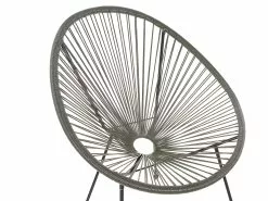 Beliani Kalustesetti Harmaa Pöytä Ja 2 Tuolia ACAPULCO II -Beliani-myymälä undef src sa picid 795226 type whitesh image