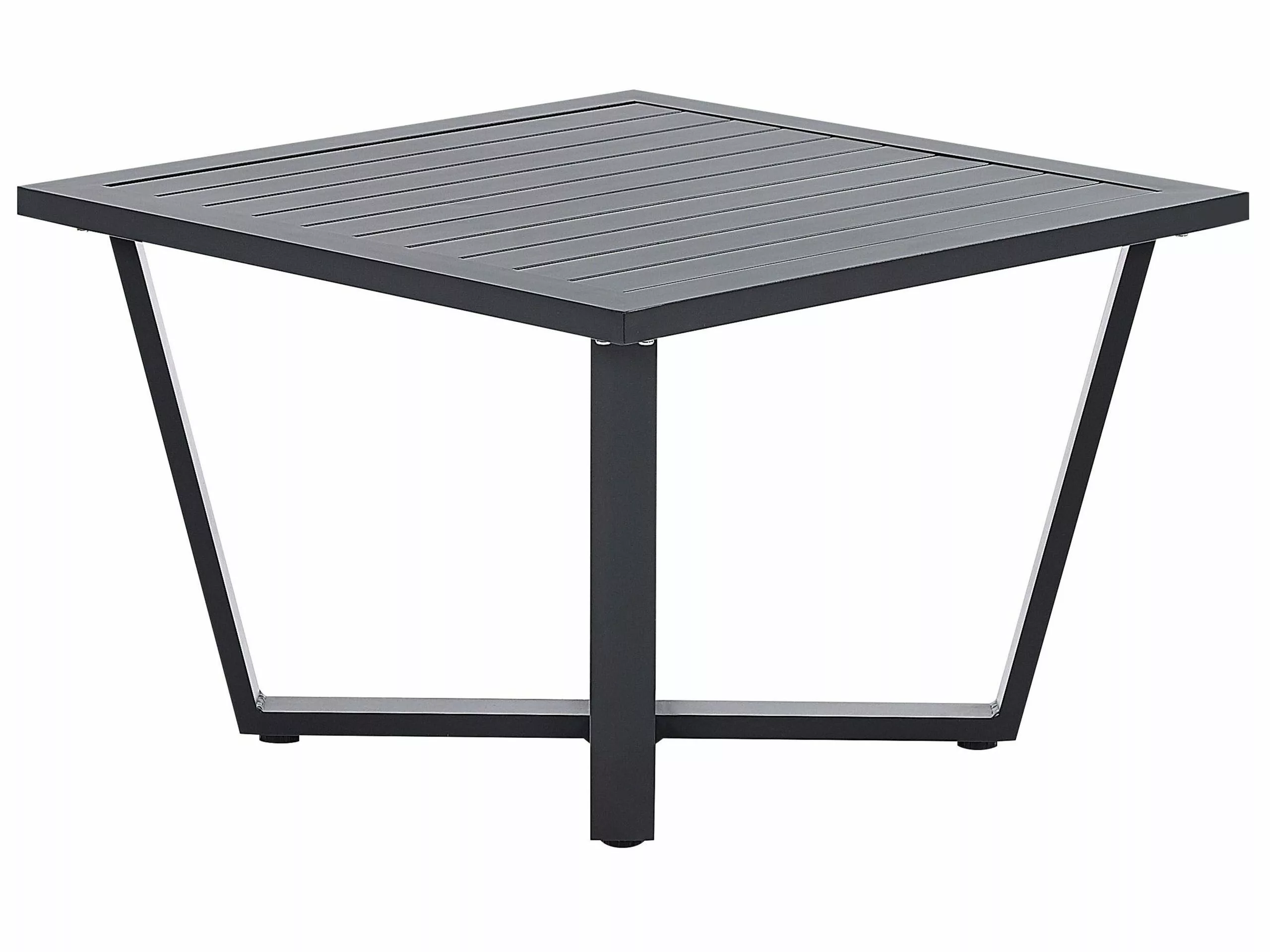 Beliani Puutarhasohvasetti 5-istuttava Tummanharmaa VIZZINI - Image 10