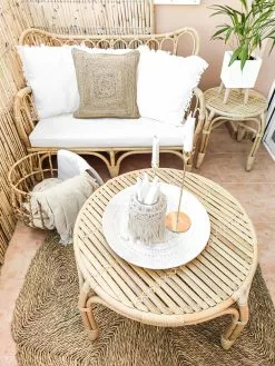 Beliani 4-istuttava Ulkosohvaryhmä Rottinki Luonnonväri BRINDISI -Beliani-myymälä undef src sa picid 800947 type whitesh image 1