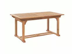 Beliani Puutarhapöytä Jatkettava Vaalea Akasiapuu 160/220 X 90 Cm JAVA -Beliani-myymälä undef src sa picid 8024 type whitesh image