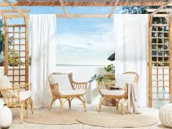 Beliani 4-istuttava Ulkosohvaryhmä Rottinki Luonnonväri SIBARI -Beliani-myymälä undef src sa picid 803294 type whitesh image