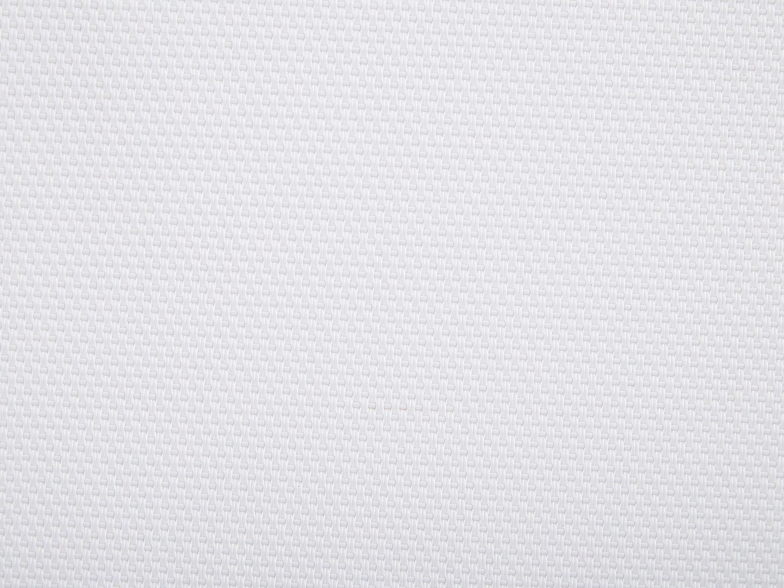 Beliani Aurinkotuoli Metallinen Valkoinen PORTOFINO - Image 9