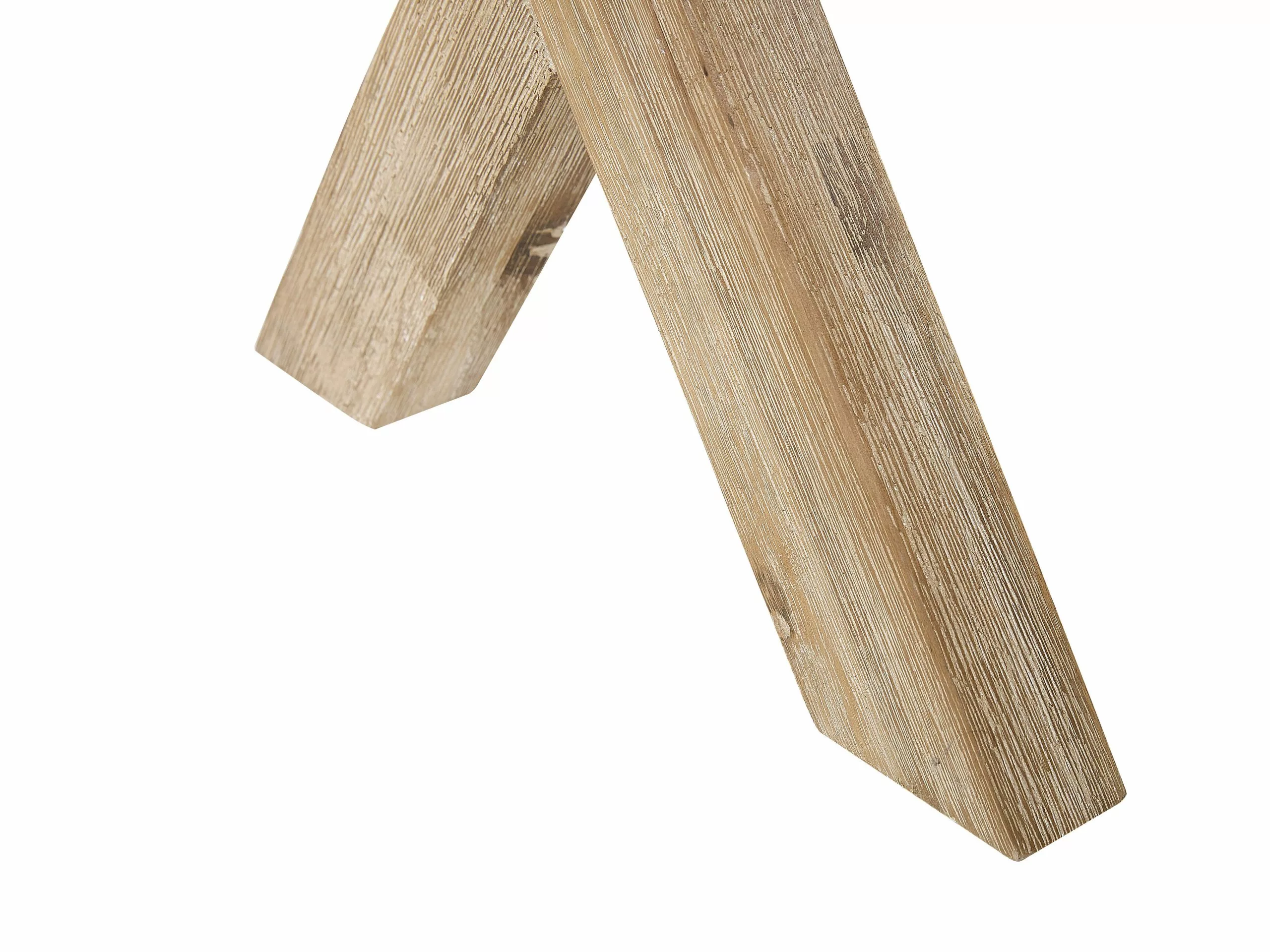 Beliani Puutarhakalustesetti Harmaa Betoniefektillä Pyöreä OLBIA - Image 7