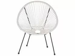 Beliani Parvekekalustesetti Valkoinen ACAPULCO II 21 Beliani Parvekekalustesetti Valkoinen ACAPULCO II -Beliani-myymälä undef src sa picid 811586 type whitesh image