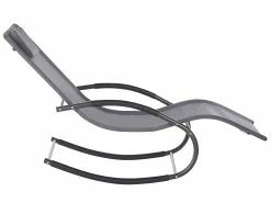 Beliani Keinuva Aurinkotuoli Harmaa CARANO II 16 Beliani Keinuva Aurinkotuoli Harmaa CARANO II -Beliani-myymälä undef src sa picid 812655 type whitesh image