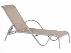 Beliani Aurinkotuoli Vaaleanruskea PROCIDA