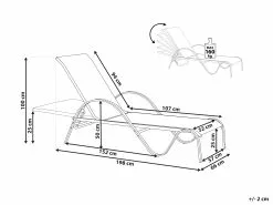 Beliani Aurinkotuoli Vaaleanruskea PROCIDA -Beliani-myymälä undef src sa picid 813918 type whitesh image