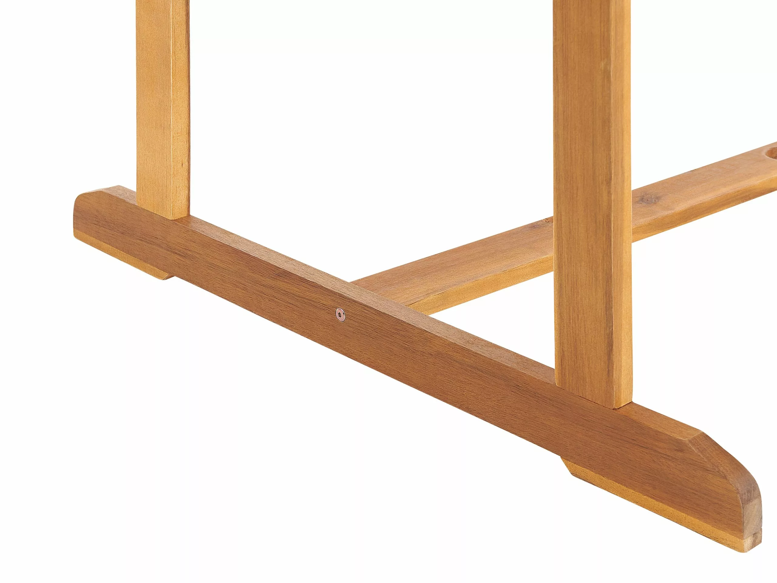 Beliani Puutarhapöytä Jatkettava Vaalea Akasiapuu 160/220 X 100 Cm MAUI 12 Beliani Puutarhapöytä Jatkettava Vaalea Akasiapuu 160/220 X 100 Cm MAUI - Image 10