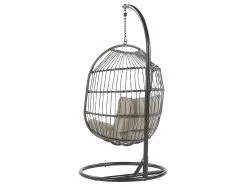 Beliani Riipputuoli Jalustalla Rottinkinen Musta ALBA -Beliani-myymälä undef src sa picid 815250 type whitesh image