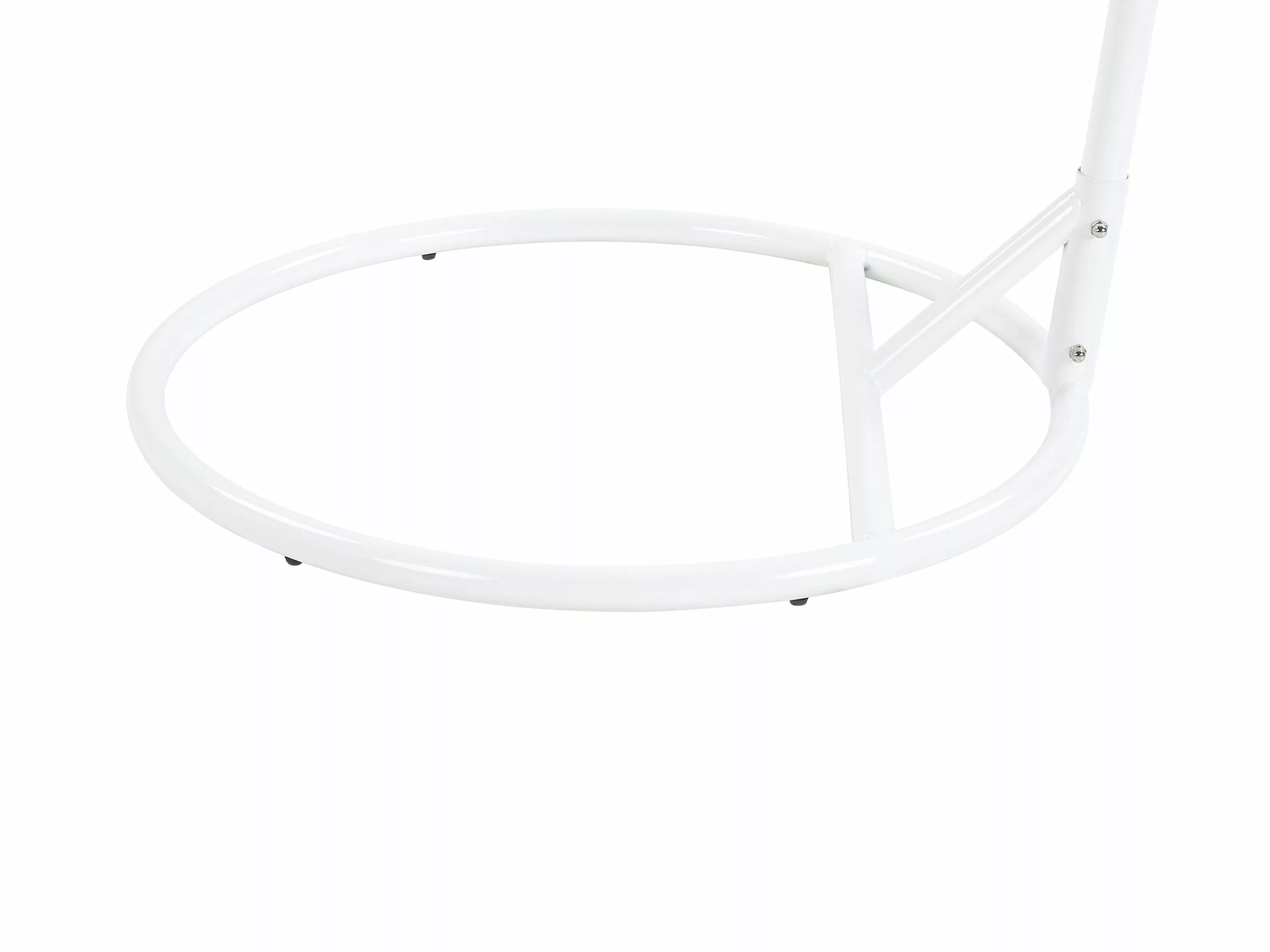 Beliani Riipputuoli Jalustalla Rottinkinen Valkoinen ALBA - Image 10