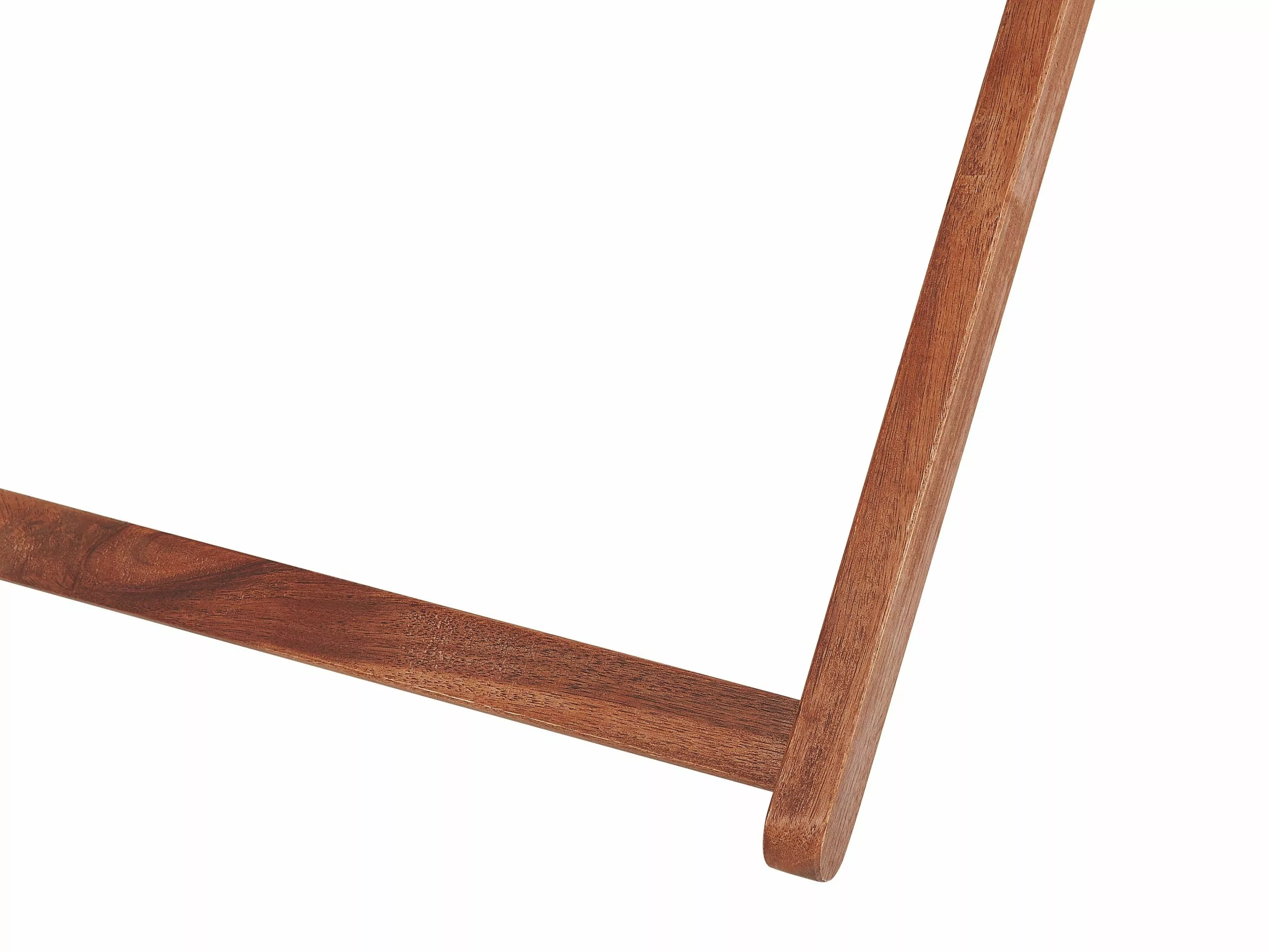 Beliani Tumma Akaasiapuinen Aurinkotuoli Monivärisellä Lehtikukkakuviokankaalla 2 Kpl ANZIO - Image 8