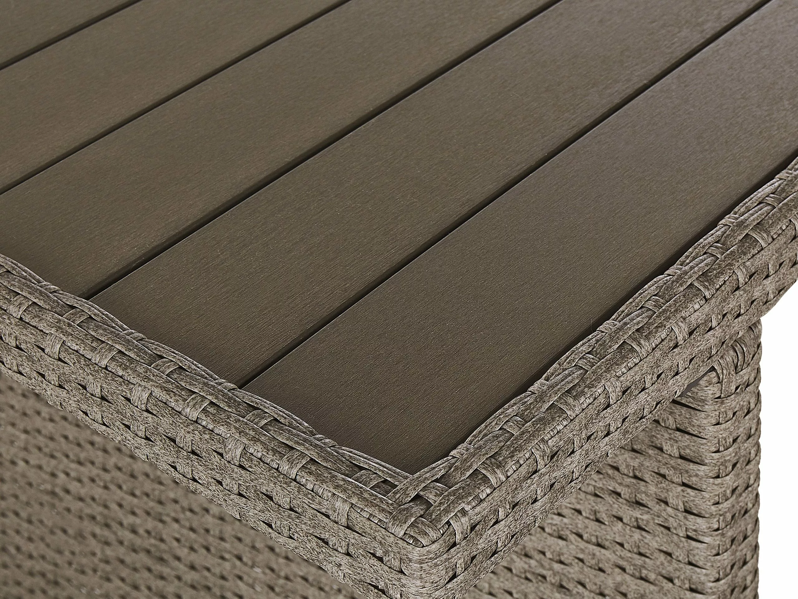 Beliani 5-istuttava Ulkosohvaryhmä Polyrottinki Harmaanruskea FONTI 12 Beliani 5-istuttava Ulkosohvaryhmä Polyrottinki Harmaanruskea FONTI - Image 10