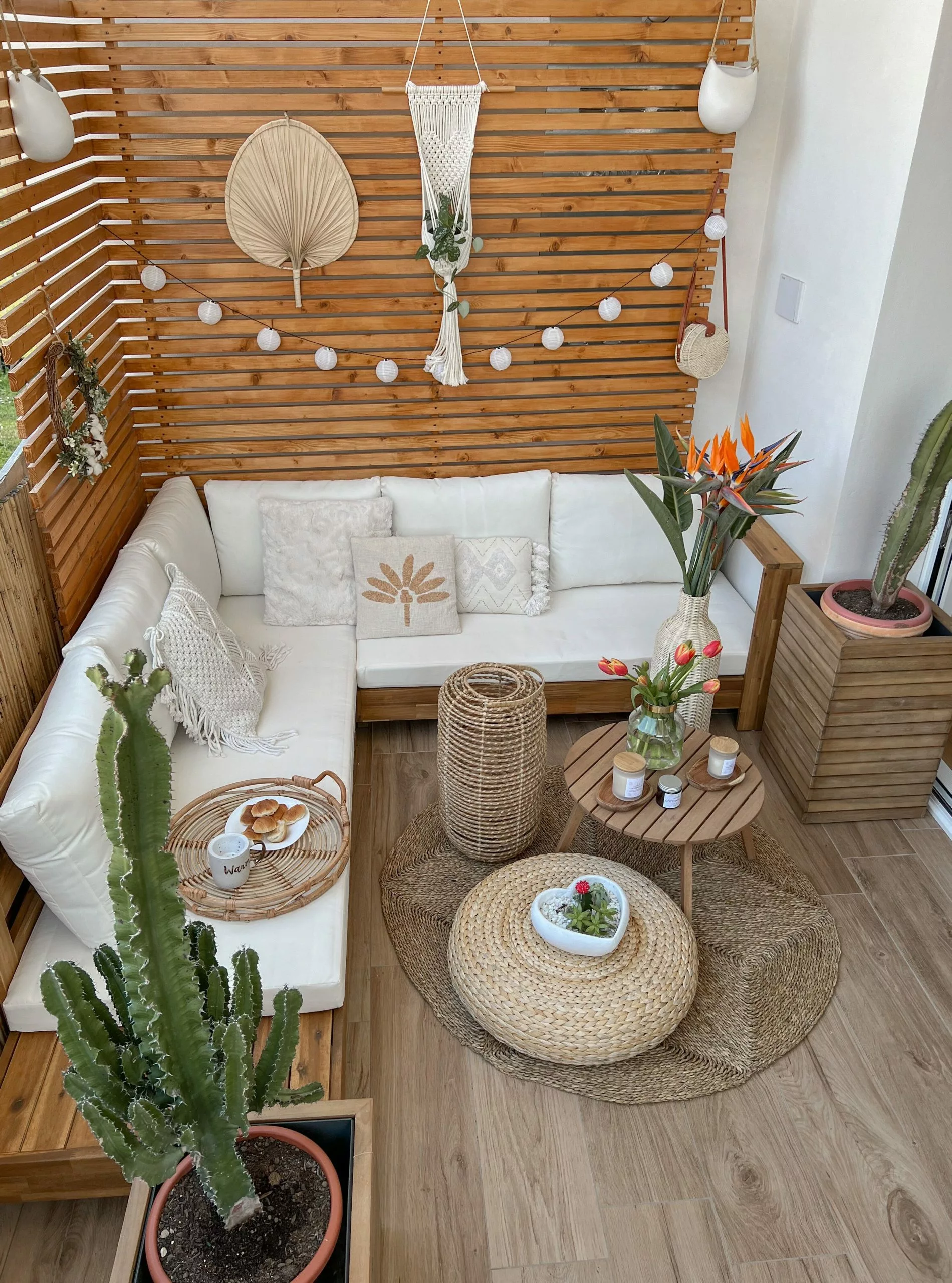 Beliani 5-istuttava Ulkosohvaryhmä Akasiapuu Vasenk. Valkoinen MARETTIMO 10 Beliani 5-istuttava Ulkosohvaryhmä Akasiapuu Vasenk. Valkoinen MARETTIMO - Image 8