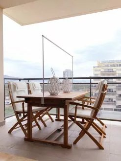 Beliani Puutarhapöytä Jatkettava Vaalea Akasiapuu 160/220 X 90 Cm JAVA -Beliani-myymälä undef src sa picid 822741 type whitesh image