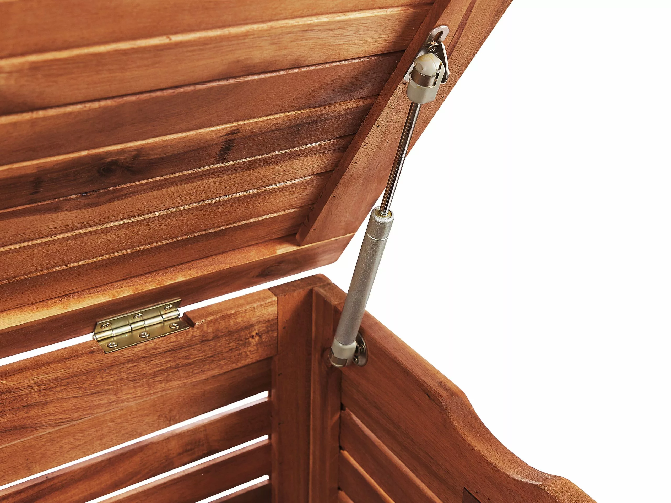 Beliani Ulkosäilytyslaatikko Tumma Akasiapuu 150L RIVIERA 11 Beliani Ulkosäilytyslaatikko Tumma Akasiapuu 150L RIVIERA - Image 9