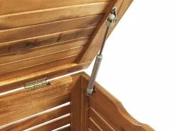 Beliani Vaalea Akaasiapuinen Ulkosäilytyslaatikko 130 X 64 Cm RIVIERA -Beliani-myymälä undef src sa picid 823002 type whitesh image