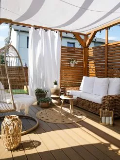 Beliani 3-istuttava Ulkosohva Rottinkinen Ruskea FORLI -Beliani-myymälä undef src sa picid 824434 type whitesh image