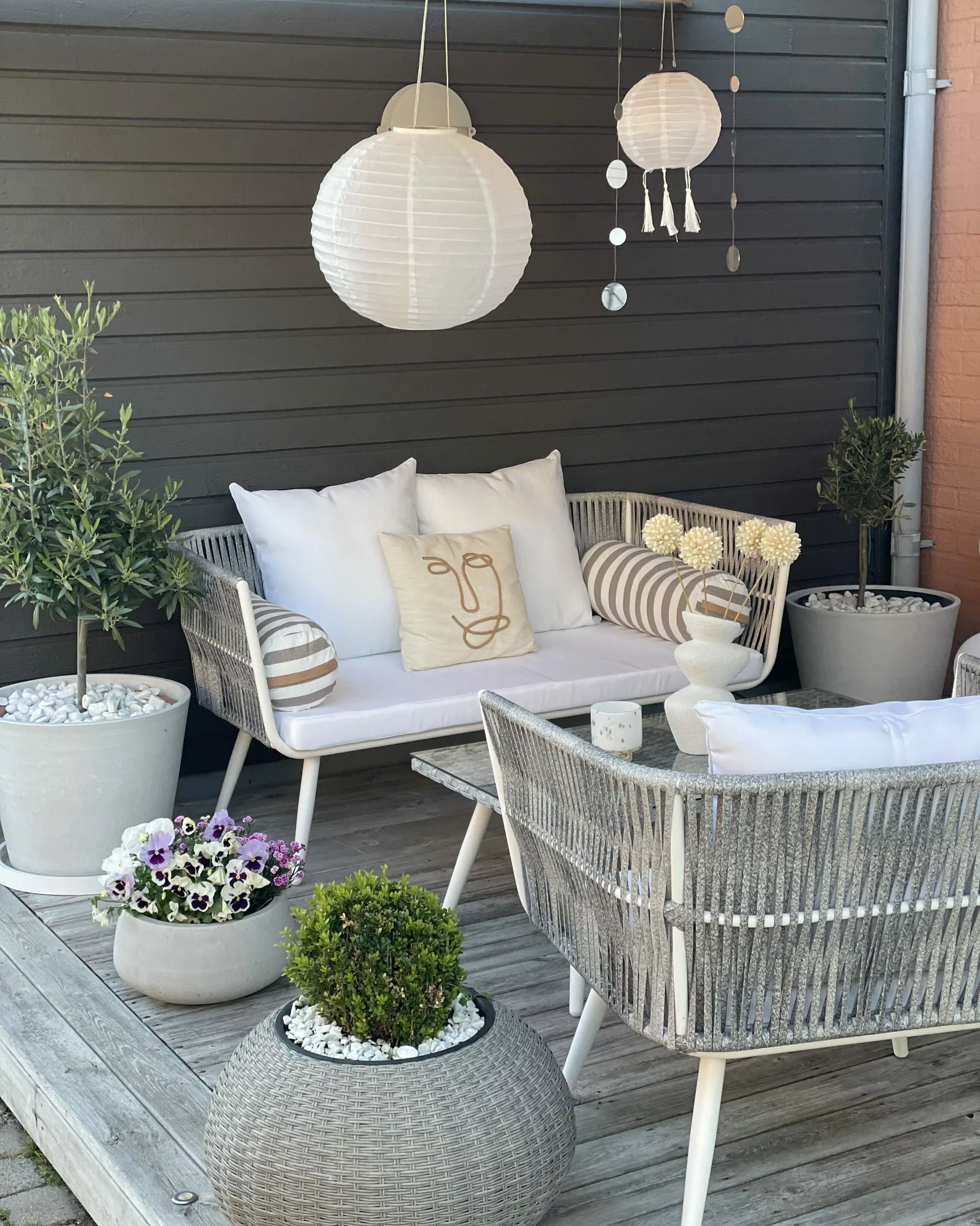 Beliani Puutarhasohvasetti Luonnonvalkoinen RAGUSA 8 Beliani Puutarhasohvasetti Luonnonvalkoinen RAGUSA - Image 6