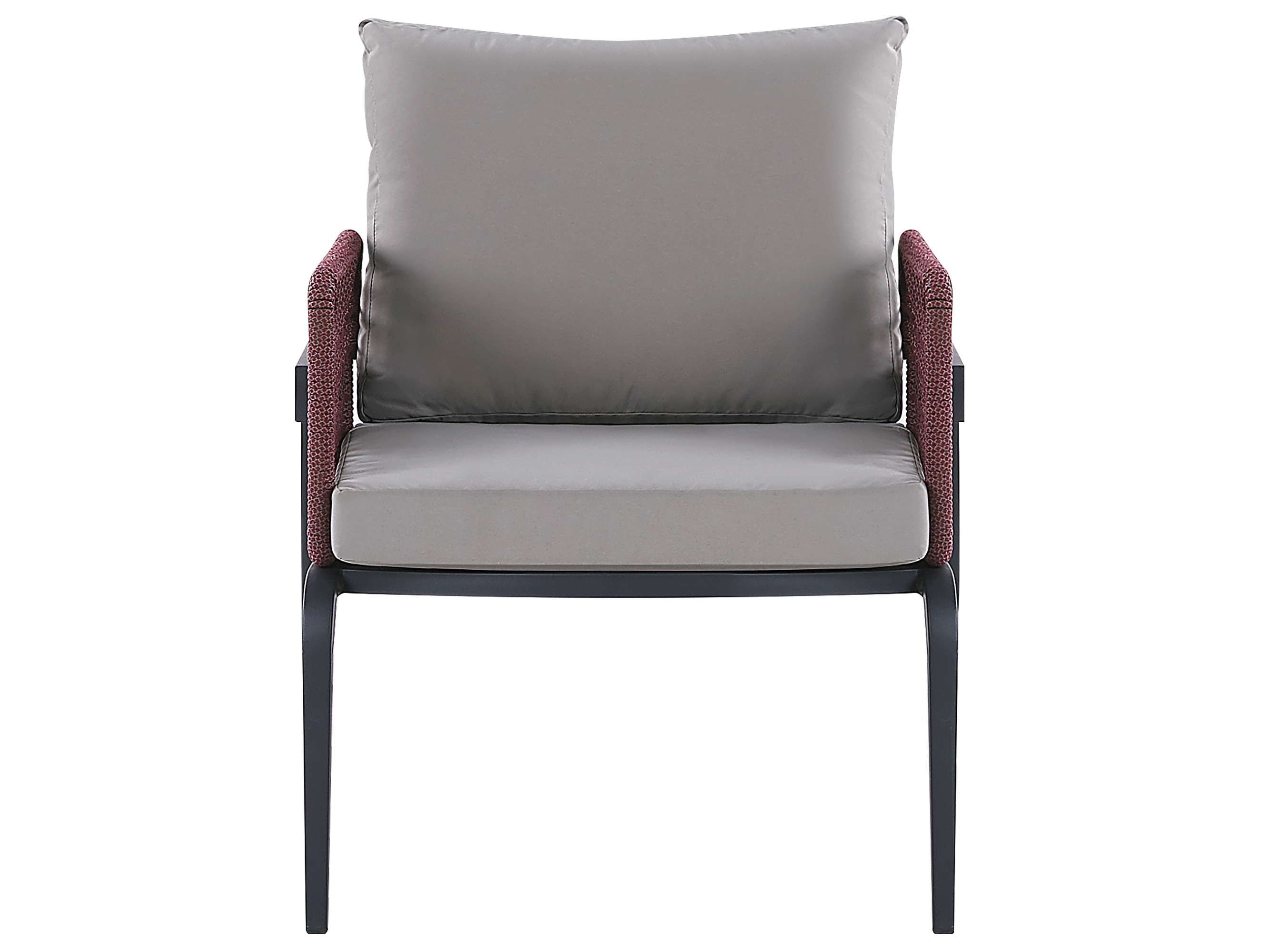 Beliani 4-istuttava Ulkosohvaryhmä Alumiini Harmaa SCIACCA - Image 7