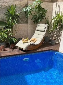 Beliani Lepotuoli Ruskeanharmaalla Pehmusteella BRESCIA -Beliani-myymälä undef src sa picid 827573 type whitesh image