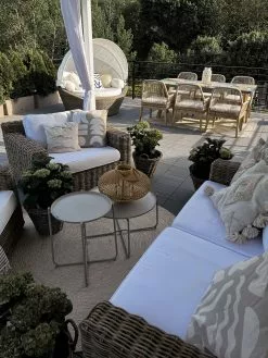 Beliani Ulkosohvasetti Rottinkinen Vaalea ARDEA -Beliani-myymälä undef src sa picid 831963 type whitesh image 2