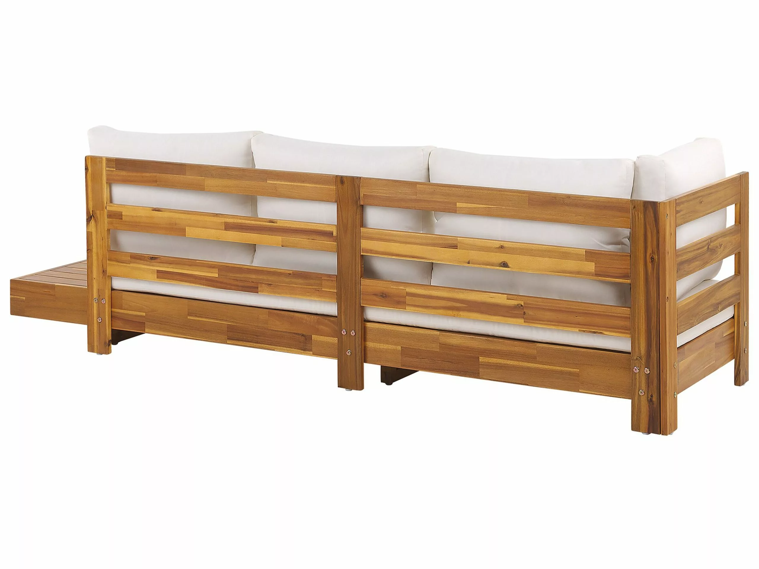 Beliani 5-istuttava Ulkosohvaryhmä Akasiapuu Oikeak. Valkoinen MARETTIMO - Image 10