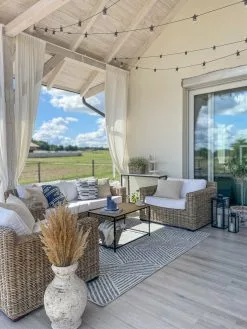 Beliani Ulkosohvasetti Rottinkinen Vaalea ARDEA -Beliani-myymälä undef src sa picid 834439 type whitesh image 2