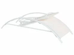 Beliani Aurinkotuoli Teräs Beige/valkoinen GAETA -Beliani-myymälä undef src sa picid 835729 type whitesh image