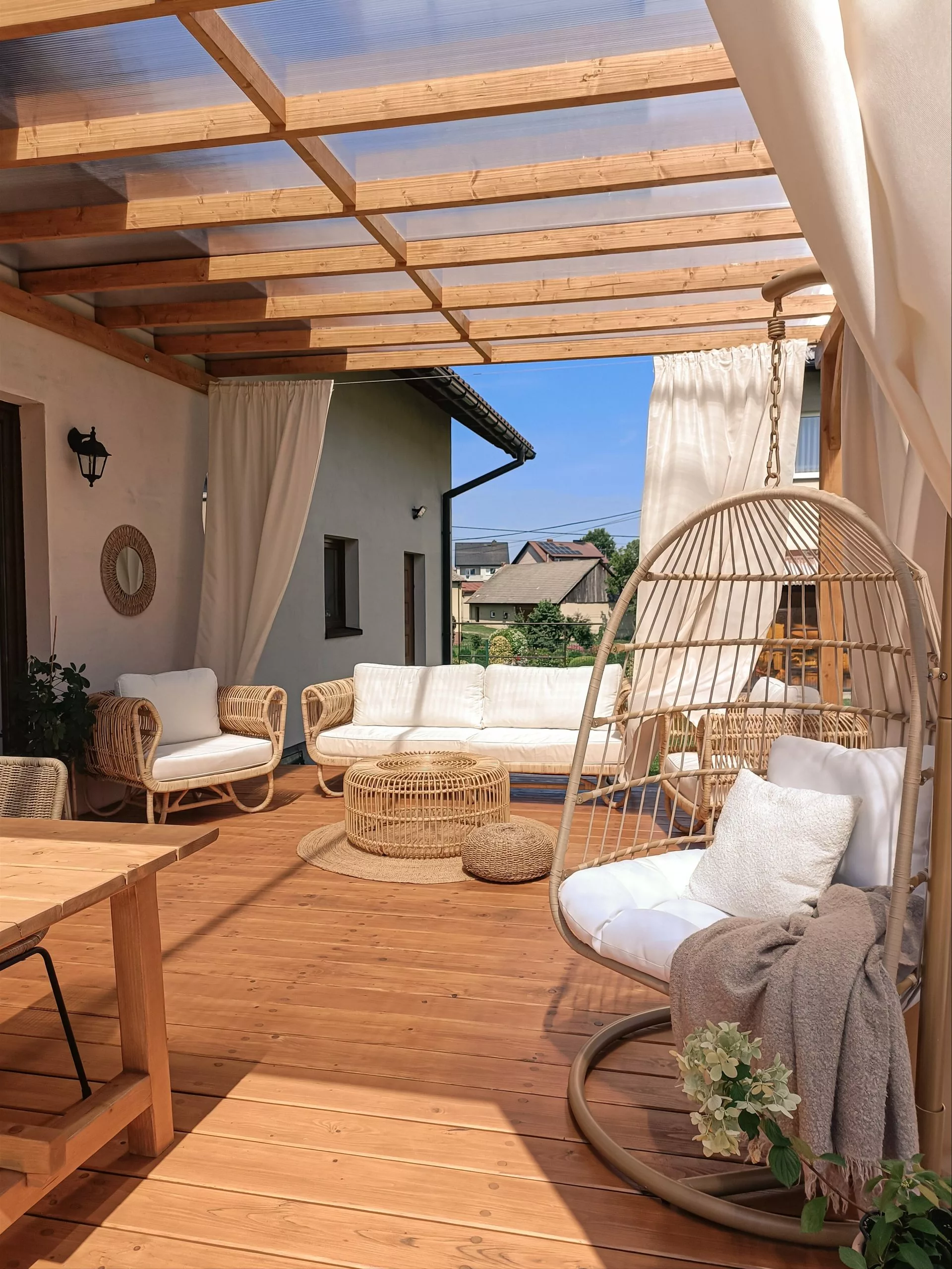 Beliani 4-istuttava Ulkosohvaryhmä Rottinki Luonnonväri DOLCEDO/LIMNI - Image 10